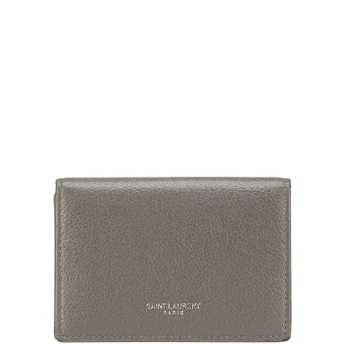 Pre-owned Leather wallets - Yves Saint Laurent Vintage - Modalova