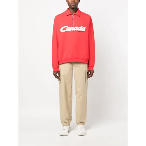 Logo-print Cotton Sweatshirt - Dsquared2 - Modalova