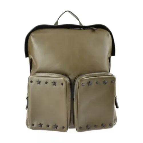 Pre-owned Leather backpacks - Jimmy Choo Pre-owned - Modalova