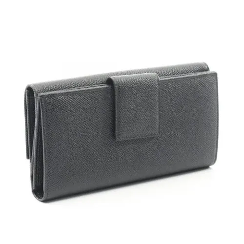 Pre-owned Leather Wallet - Bvlgari Vintage - Modalova
