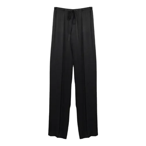 Elasticated Drawstring Trousers - Semicouture - Modalova