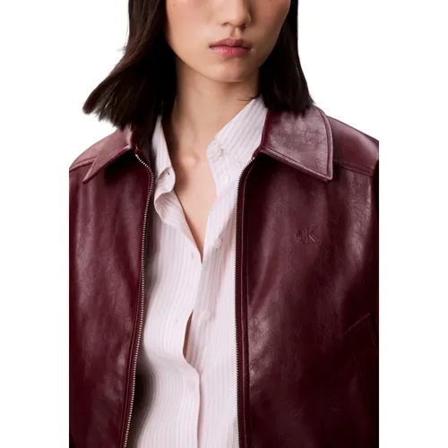 Cropped Crinkle Jacket - Calvin Klein Jeans - Modalova