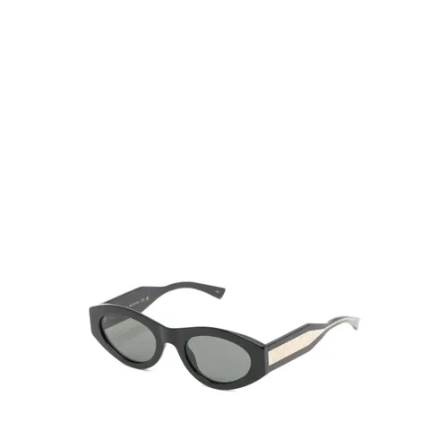 Oval Frame Sunglasses - Gucci - Modalova