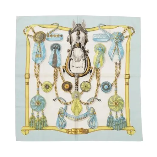 Pre-owned Silk Scarf - Hermès Vintage - Modalova