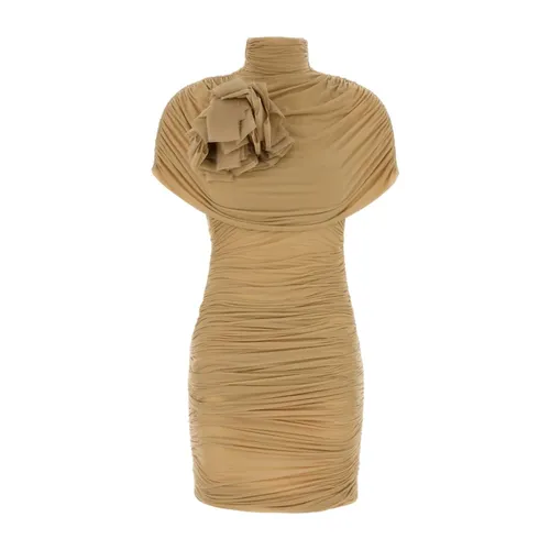 Draped Cape-Effect Midi Dress - Magda Butrym - Modalova