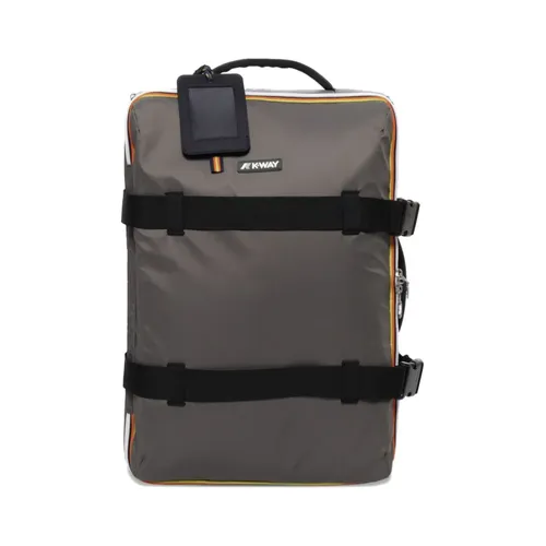Green Suitcase with Wheels and Handles - K-Way - Modalova