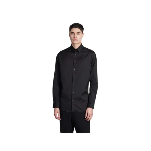 Camisa de Cuello Francés - Emporio Armani - Modalova
