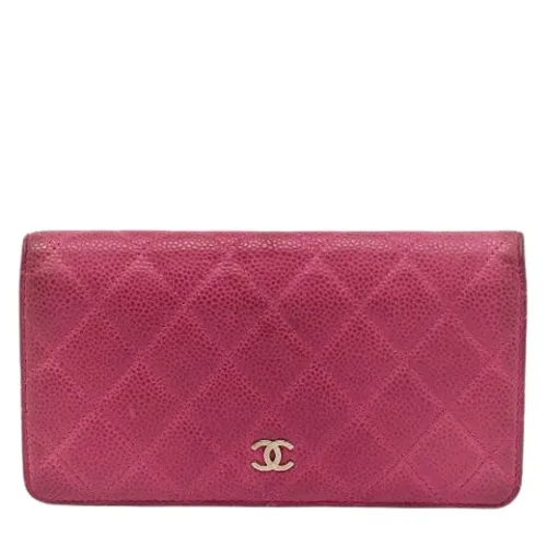 Pre-owned Leather Wallet - Chanel Vintage - Modalova