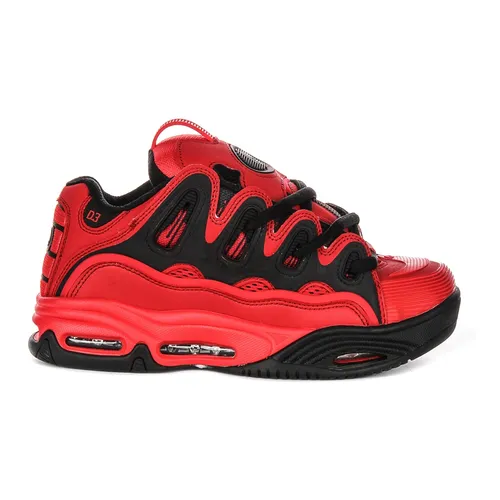 Red Black Men's Trainers 2001 Style - Osiris - Modalova