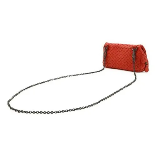 Pre-owned Leather Shoulder Bag - Bottega Veneta Vintage - Modalova