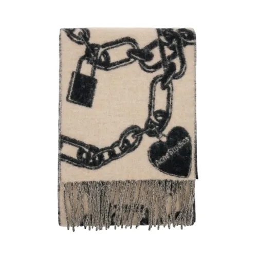 Fringed Scarf - Acne Studios - Modalova
