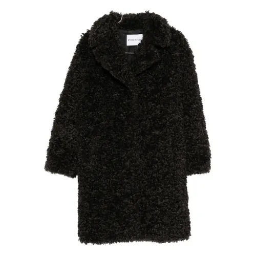 Jackets > Faux Fur & Shearling Jackets - - Stand Studio - Modalova