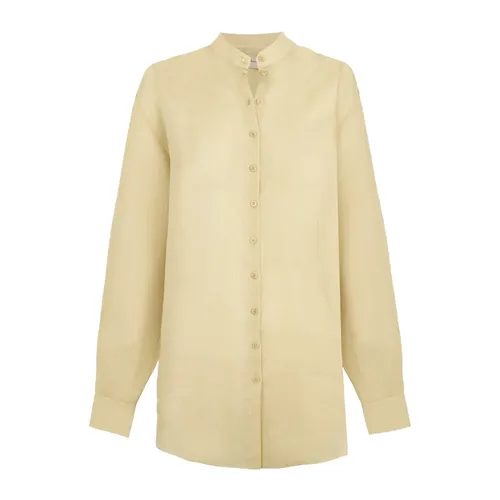 Raoul, ramie shirt in sand - Cortana - Modalova
