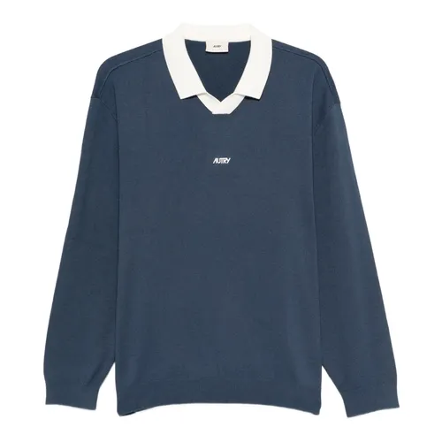 Polo con logo ricamato - Autry - Modalova