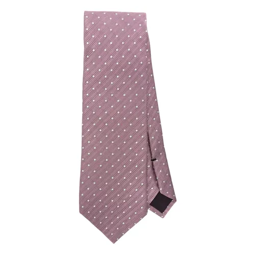 Silk Dotted Tie - Tom Ford - Modalova
