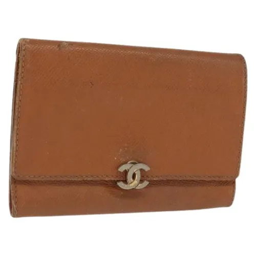 Pre-owned Leather Wallet - Chanel Vintage - Modalova