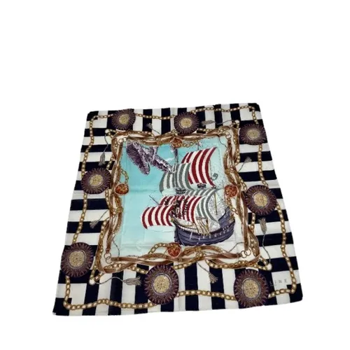 Pre-owned Vintage Silk Scarf - Celine Vintage - Modalova