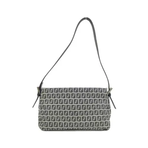 Pre-owned Canvas Shoulder Bag - Fendi Vintage - Modalova