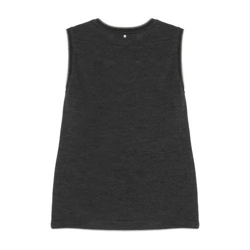 Star Patch Tank Top - Lorena Antoniazzi - Modalova