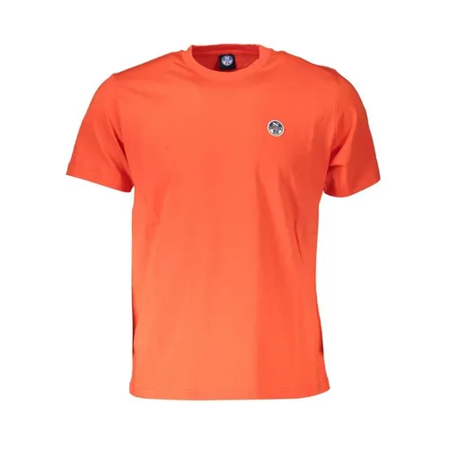 Red Crew Neck Tee - North Sails - Modalova