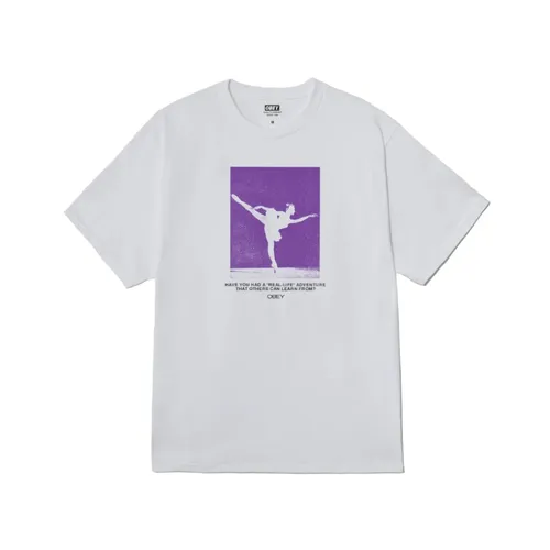 Real Life Cotton Tee White - Obey - Modalova