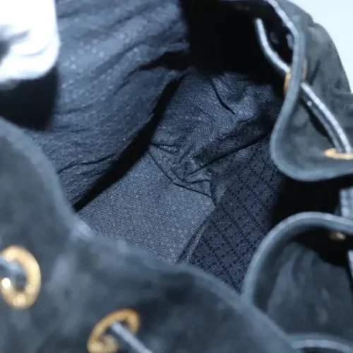 Pre-owned Suede backpacks - Gucci Vintage - Modalova