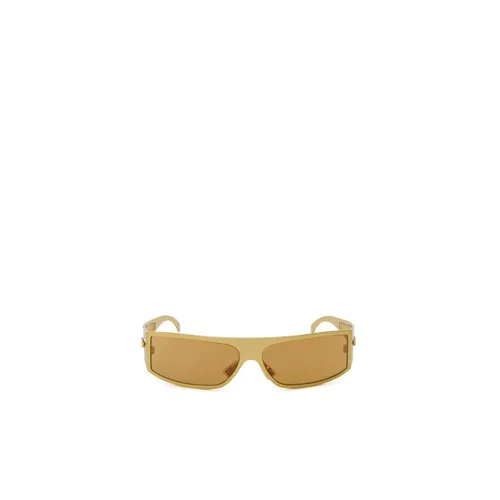 Metal Frame Sunglasses - Bottega Veneta - Modalova