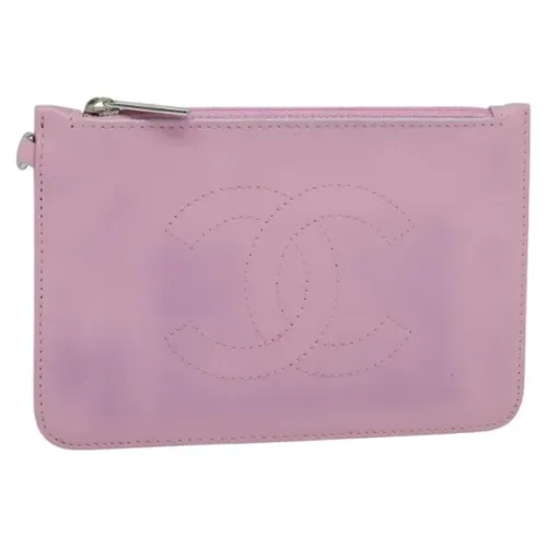 Pre-owned Leather pouches - Chanel Vintage - Modalova