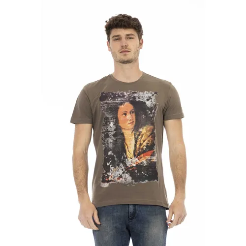Casual Short Sleeve Round Neck T-Shirt - Trussardi - Modalova