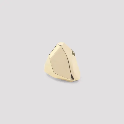 Cubic Metal Ring - Lanvin - Modalova