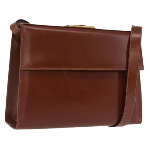 Pre-owned Leather Shoulder Bag - Salvatore Ferragamo Pre-owned - Modalova