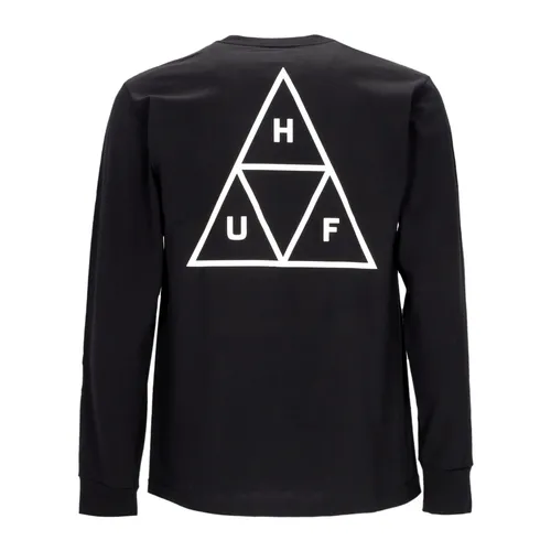 Black Triangle Long Sleeve Tee - HUF - Modalova