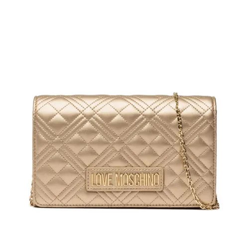 Quilted Evening Clutch Bag - Love Moschino - Modalova