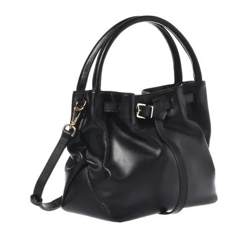 Top Handle Leather Handbag - Baldinini - Modalova