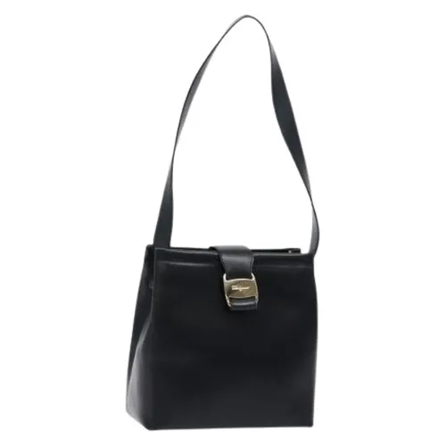 Pre-owned Leather Shoulder Bag - Salvatore Ferragamo Pre-owned - Modalova