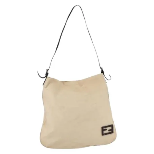 Pre-owned Canvas Shoulder Bag - Fendi Vintage - Modalova