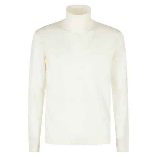 Jersey Elegante Dolcevita Ecru - Roberto Collina - Modalova