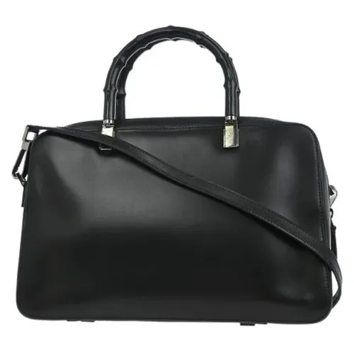 Pre-owned Leather Handbag - Gucci Vintage - Modalova