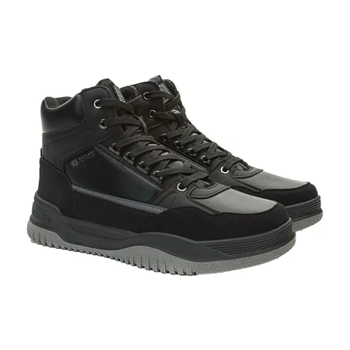 Black casual closed booties - Crosby - Modalova
