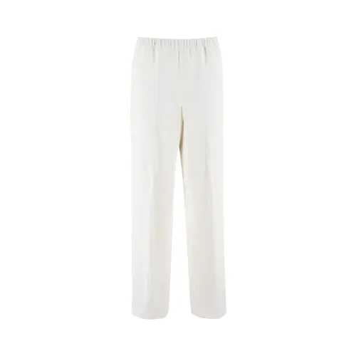 Trousers > Wide Trousers - - Fabiana Filippi - Modalova