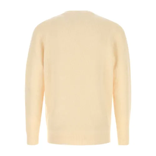 Stretch Wool Blend Sweater - Fedeli - Modalova