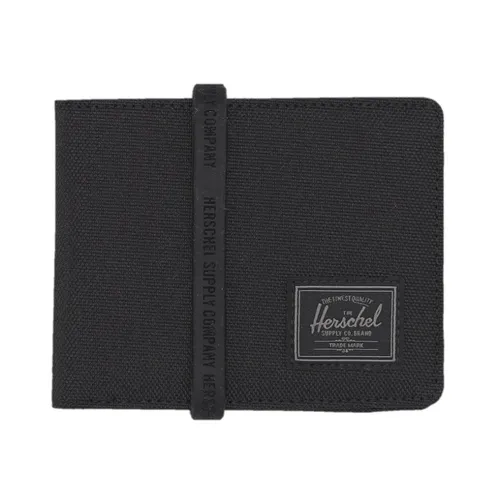 Black Tonal Fabric Book Wallet Rfid - Herschel - Modalova