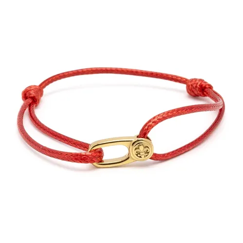 Red String Bracelet with Gold Hook - Nialaya - Modalova