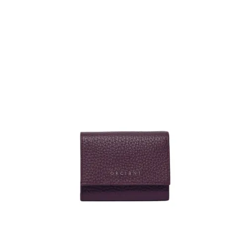 Soft Small Leather Envelope Wallet - Orciani - Modalova