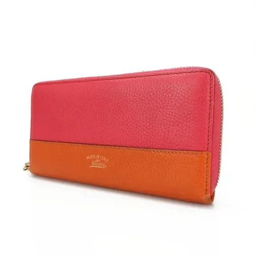 Pre-owned Leather wallets - Gucci Vintage - Modalova