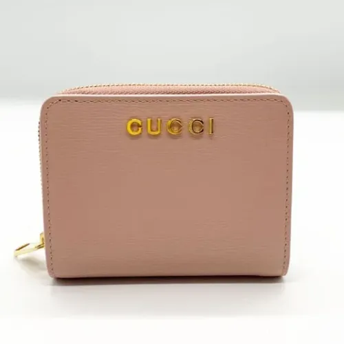 Pre-owned Leather Wallet - Gucci Vintage - Modalova