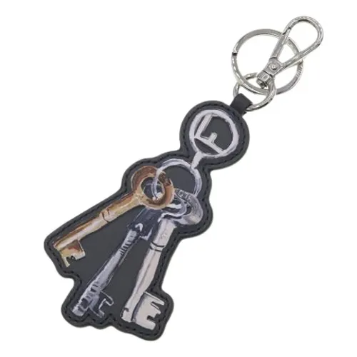Pre-owned Leather Key-Holder - Fendi Vintage - Modalova
