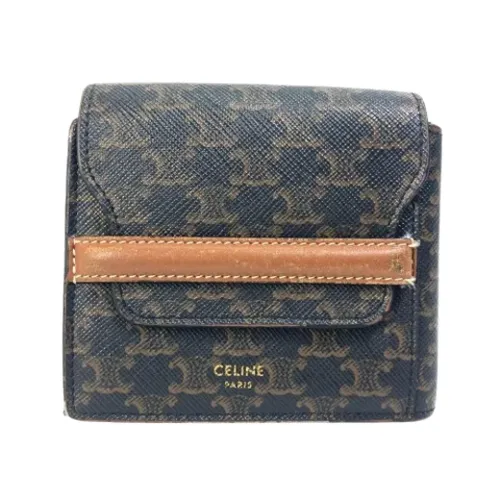 Pre-owned Leather wallets - Celine Vintage - Modalova