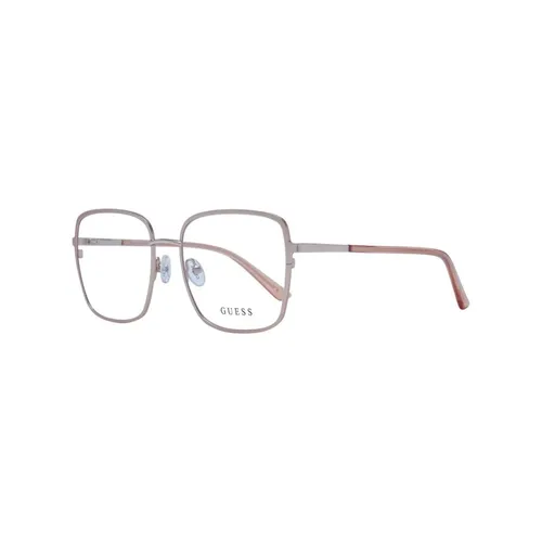 Rose Gold Square Optical Frames - Guess - Modalova