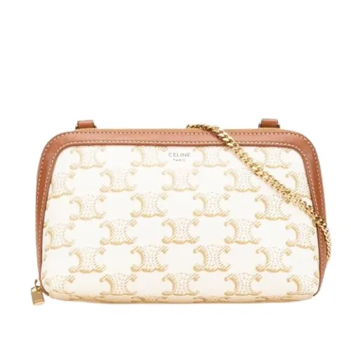 Pre-owned Vintage Canvas Cross Body Bag - Celine Vintage - Modalova
